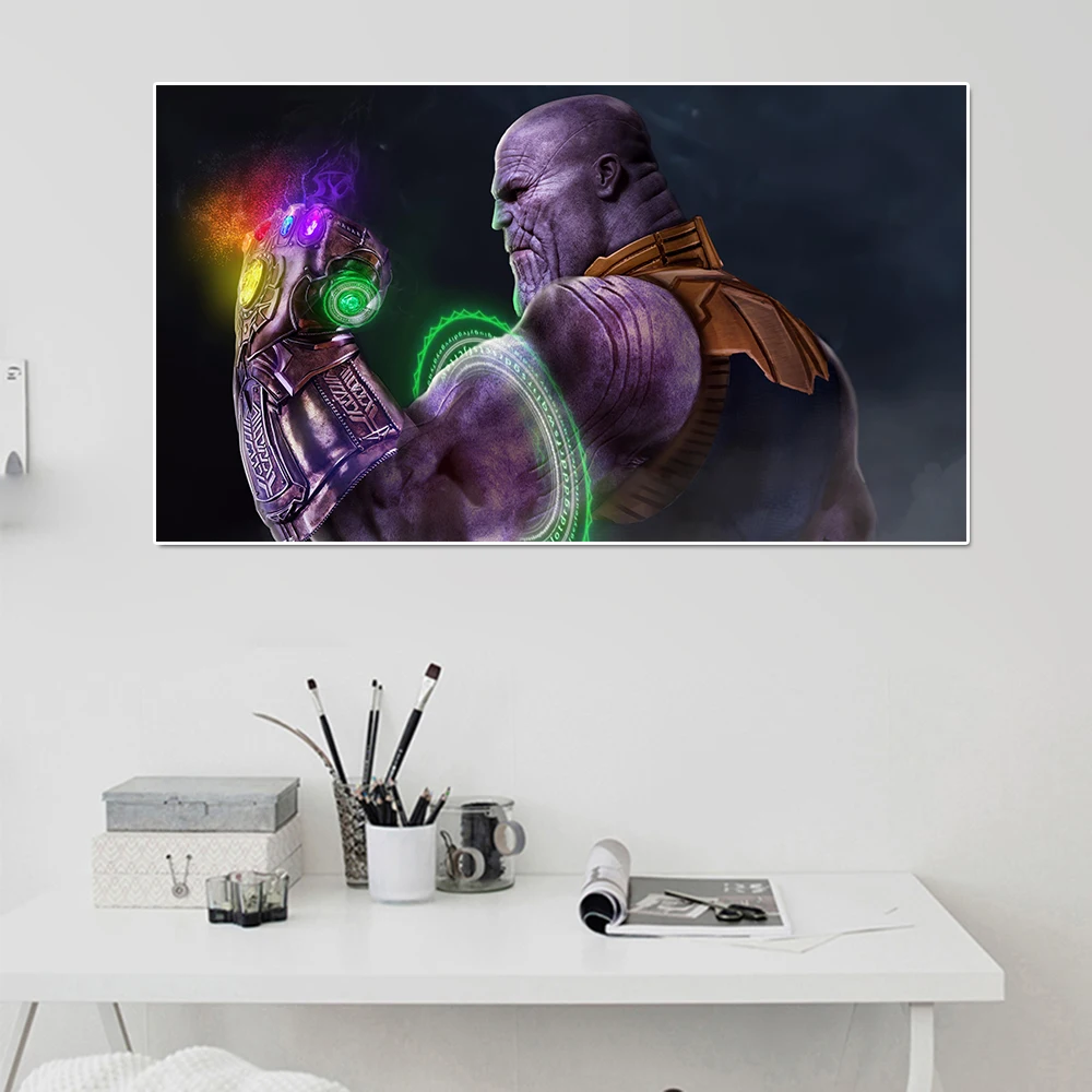 Marvel Avengers Movie Posters Thanos Infinite Gloves Anime Canvas Painting Wall Art Picture Living Kids Room Home Decoration
Marvel Avengers Movie Posters Thanos Infinite Gloves Anime Canvas Painting Wall Art Picture Living Kids Room Home Decoration