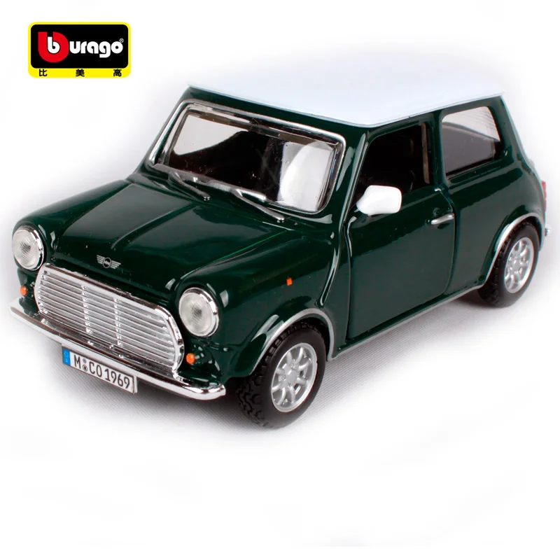 Bburago 1:32 BMW 1969 MINI Cooper, винтажный автомобиль, литый под давлением, автомобиль, прозрачный ящик с дисплеем, пылезащитный чехол 43206
Bburago 1:32 BMW 1969 MINI Cooper, винтажный автомобиль, литый под давлением, автомобиль, прозрачный ящик с дисплеем, пылезащитный чехол 43206
