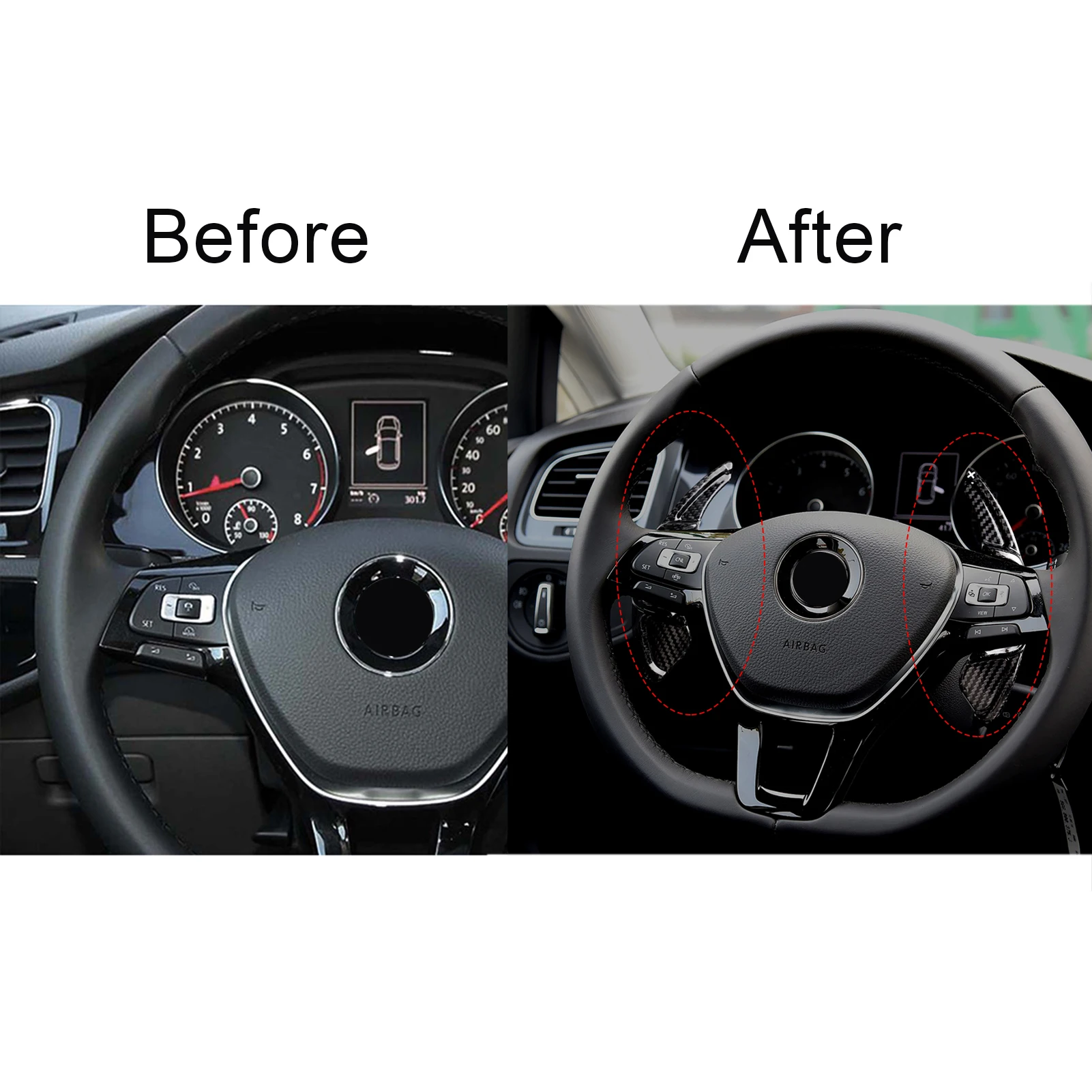 1Pair Steering Wheel Paddle Shifter Interior Accessory for Para cirocco Sagitar GLI Lamando GTS-POLO GTI R-LINE Golf 7 2015-2017
1Pair Steering Wheel Paddle Shifter Interior Accessory for Para cirocco Sagitar GLI Lamando GTS-POLO GTI R-LINE Golf 7 2015-2017