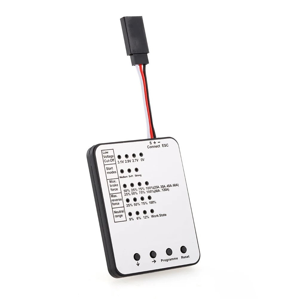 Low Voltadge Cut Off Voltadge ming Cards for RC Car ESC Brushless Electronic Speed Controller Toy Parts 1
Low Voltadge Cut Off Voltadge ming Cards for RC Car ESC Brushless Electronic Speed Controller Toy Parts 1