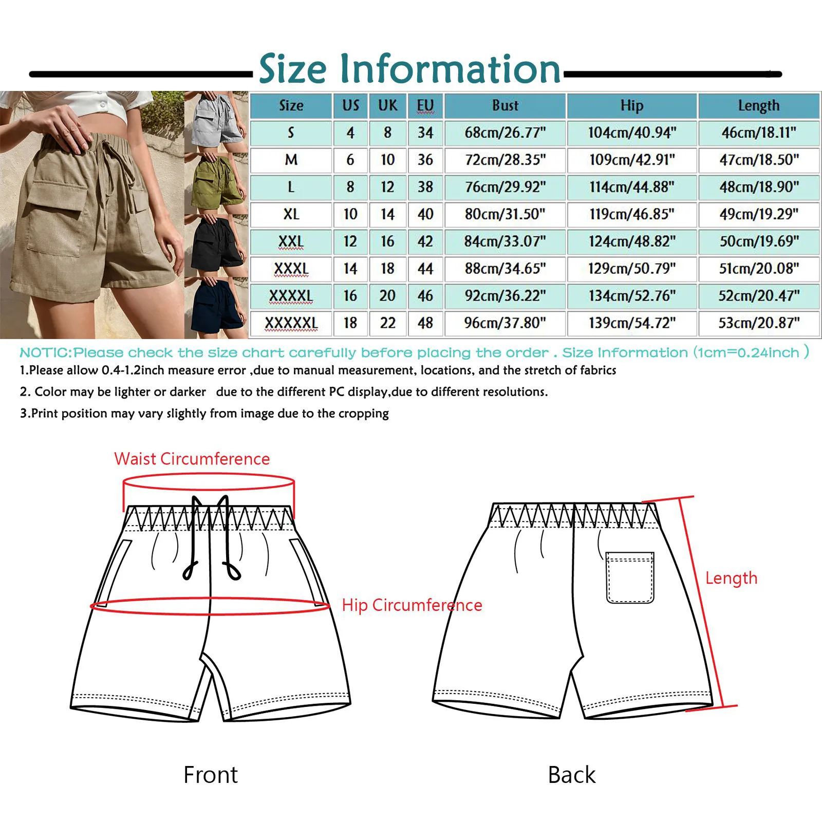 Women Summer Soild Short Polyester Shorttrousers High Waist Lady's Loose And Comfortable Hot Breeches Casual Shorts Garments
Women Summer Soild Short Polyester Shorttrousers High Waist Lady's Loose And Comfortable Hot Breeches Casual Shorts Garments