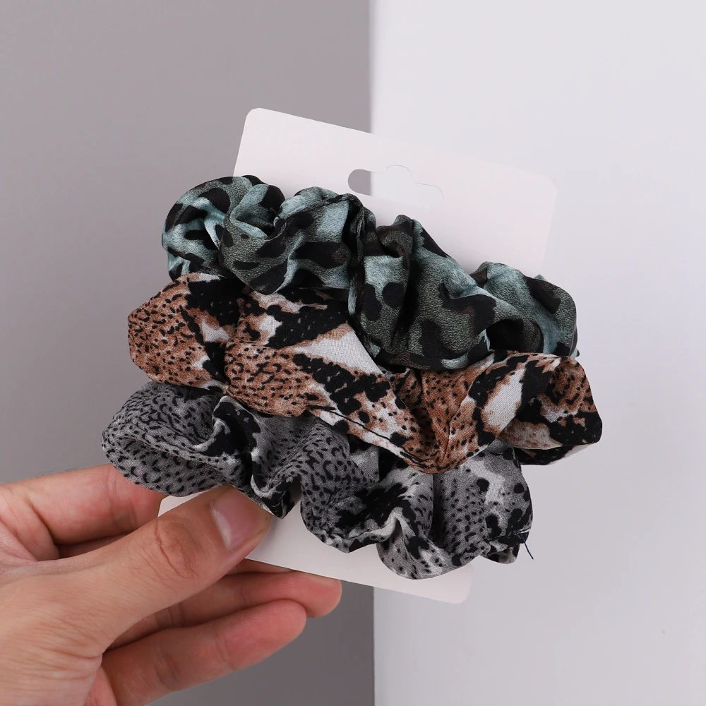 Резинки для волос шифоновые с леопардовым принтом, 3 шт./компл.
Резинки для волос шифоновые с леопардовым принтом, 3 шт./компл.