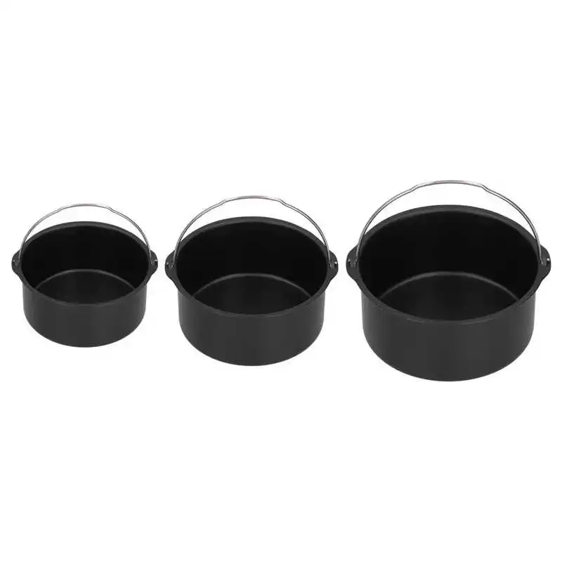Cake Barrel Safe Easy To Demould Air Fryers Accessories for Electric Fryer for Steamers
Cake Barrel Safe Easy To Demould Air Fryers Accessories for Electric Fryer for Steamers