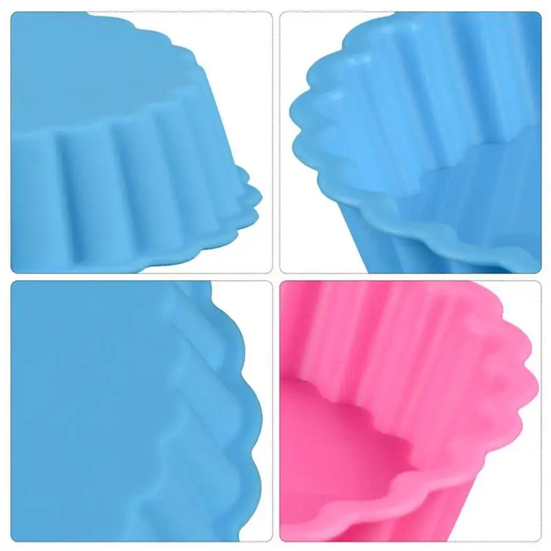 Random Color Silicone Cake Mould Round Shape Multi-Purpose Cake Tray Baking Mold Tools Bread For Kitchen Mold N0A4
Random Color Silicone Cake Mould Round Shape Multi-Purpose Cake Tray Baking Mold Tools Bread For Kitchen Mold N0A4