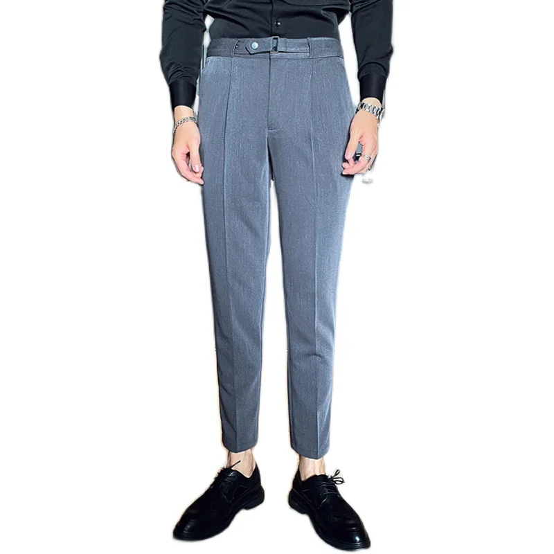Dress Pants Men Formal Business Pants for Men Solid Color Office Social Casual Slim Fit Trousers Streetwear Pantalones Hombre
Dress Pants Men Formal Business Pants for Men Solid Color Office Social Casual Slim Fit Trousers Streetwear Pantalones Hombre