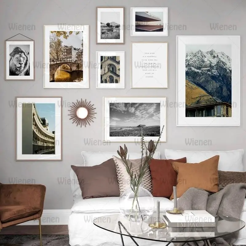 Canvas Painting Mountain Grassland Lion Bridge Car Quote Wall Art Posters and Prints Vintage Wall Pictures for Living Room Decor
Canvas Painting Mountain Grassland Lion Bridge Car Quote Wall Art Posters and Prints Vintage Wall Pictures for Living Room Decor