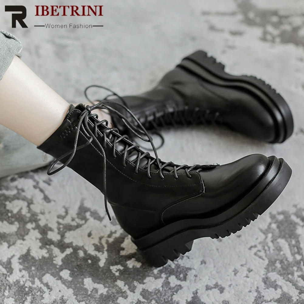 Female Motorcycle Boots For Women 2021 New Arrivals Comfy Lace Up Chunky Heel Shoes Woman Brand New Ankle Short Boots Autumn
Female Motorcycle Boots For Women 2021 New Arrivals Comfy Lace Up Chunky Heel Shoes Woman Brand New Ankle Short Boots Autumn