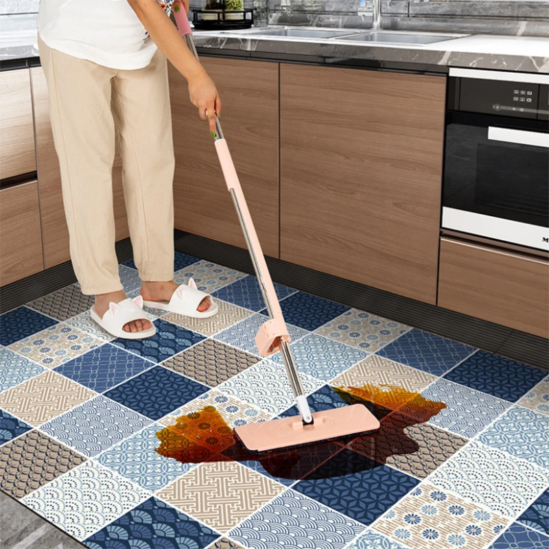 Geometric Waterproof and Oil-proof Non-slip Carpet Moderns Rugs for Living Room Kids PU leather Floor Mat Home Entrance Door Mat 
Geometric Waterproof and Oil-proof Non-slip Carpet Moderns Rugs for Living Room Kids PU leather Floor Mat Home Entrance Door Mat