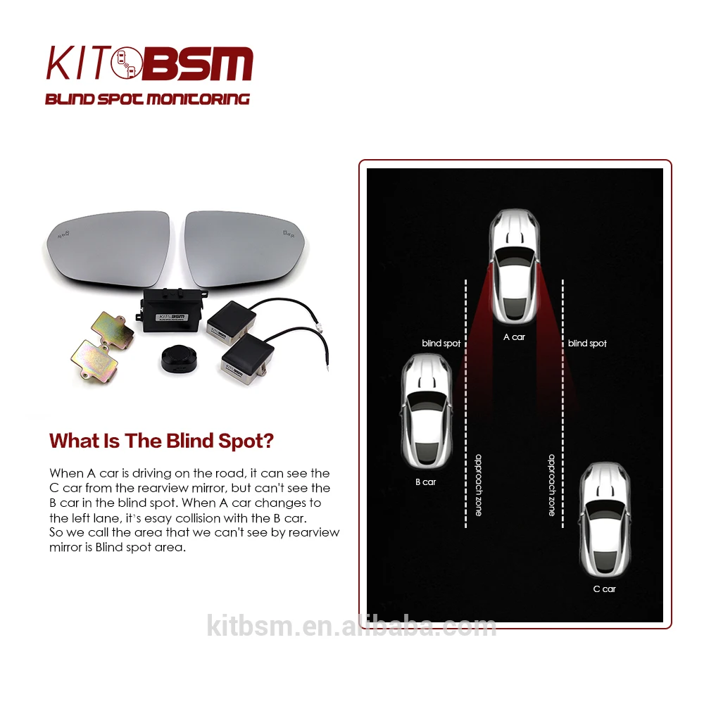 New 2018 24GHZ BSD/BSM/BSA/BLIS System Microwave Radar Sensor Car Blind Spot Monitor System For 4008 5008
New 2018 24GHZ BSD/BSM/BSA/BLIS System Microwave Radar Sensor Car Blind Spot Monitor System For 4008 5008