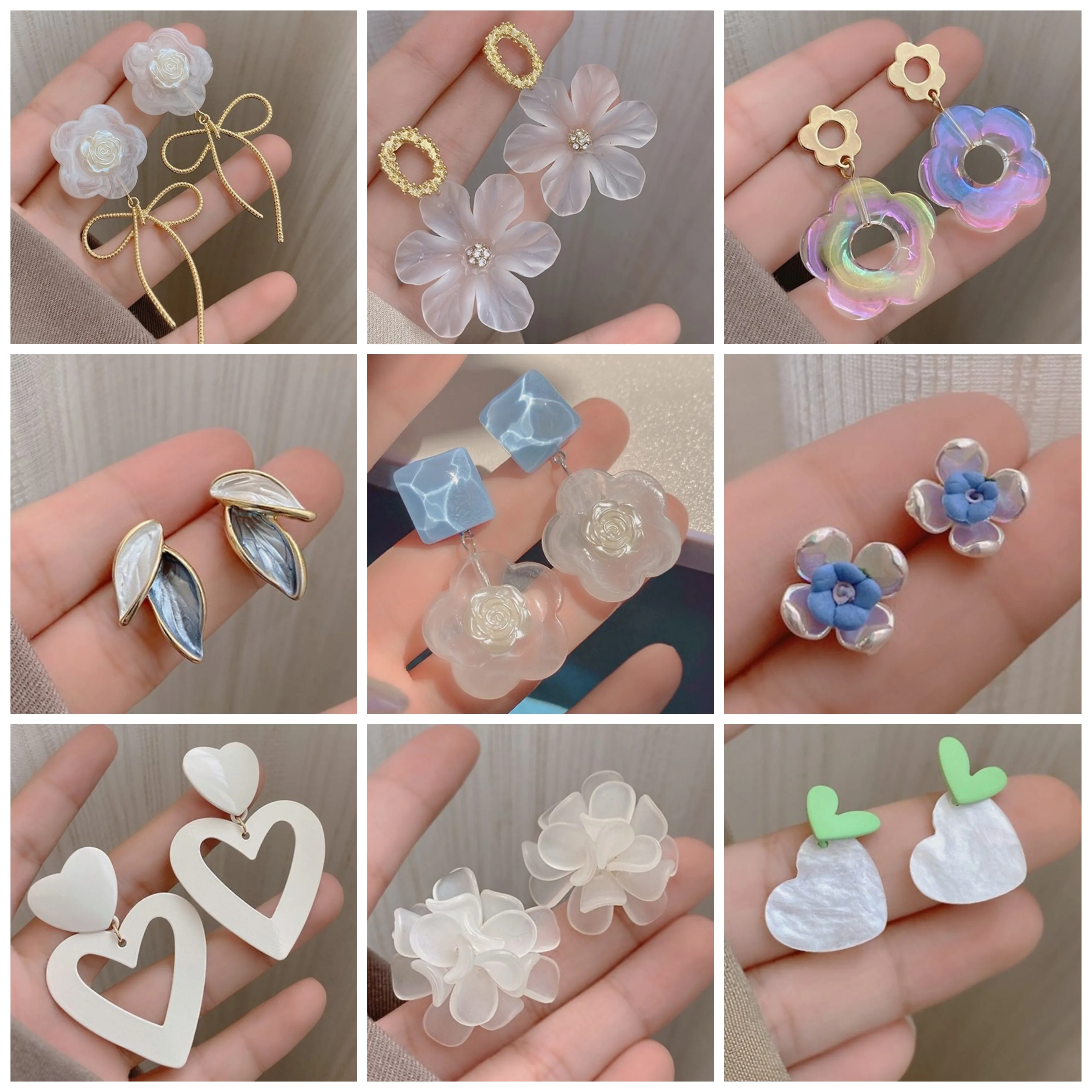 AMC Korean Style Acrylic Stud Earring Sweet Minimalist Niche Retro Ins High Sense Geometric Vintage Earring for Women Girls
AMC Korean Style Acrylic Stud Earring Sweet Minimalist Niche Retro Ins High Sense Geometric Vintage Earring for Women Girls