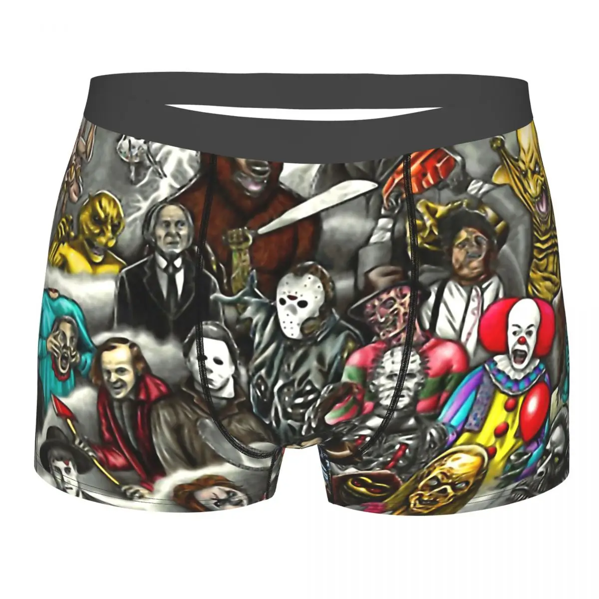 Мужские трусы с принтом, сексуальное нижнее белье 
Мужские трусы с принтом, сексуальное нижнее белье