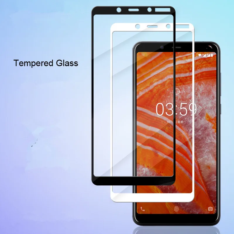Закаленное стекло с полным покрытием для сотового телефона Nokia 3,1 Plus 8.1, Защитная пленка для экрана 
Закаленное стекло с полным покрытием для сотового телефона Nokia 3,1 Plus 8.1, Защитная пленка для экрана