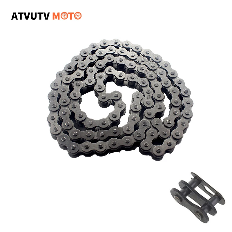 Motorcycle Universal Drive Chain 530 120L links for 50cc -250cc ATV Quad Pit Dirt Bike Go Kart Metal Motorcycle Motocross
Motorcycle Universal Drive Chain 530 120L links for 50cc -250cc ATV Quad Pit Dirt Bike Go Kart Metal Motorcycle Motocross