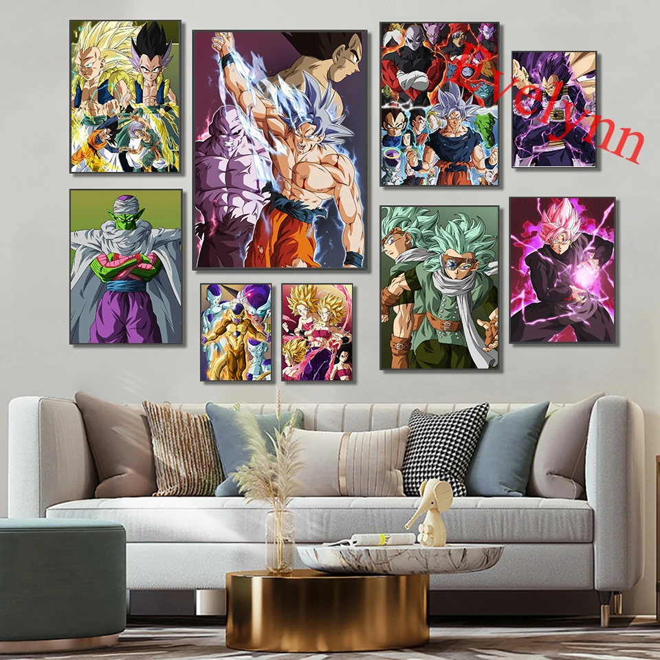 Japan Anime Dragon Ball Goku Poster Painting Children Room Decor Modern Living Room Home Decor Canvas Nordic Wall Print Painting
Japan Anime Dragon Ball Goku Poster Painting Children Room Decor Modern Living Room Home Decor Canvas Nordic Wall Print Painting