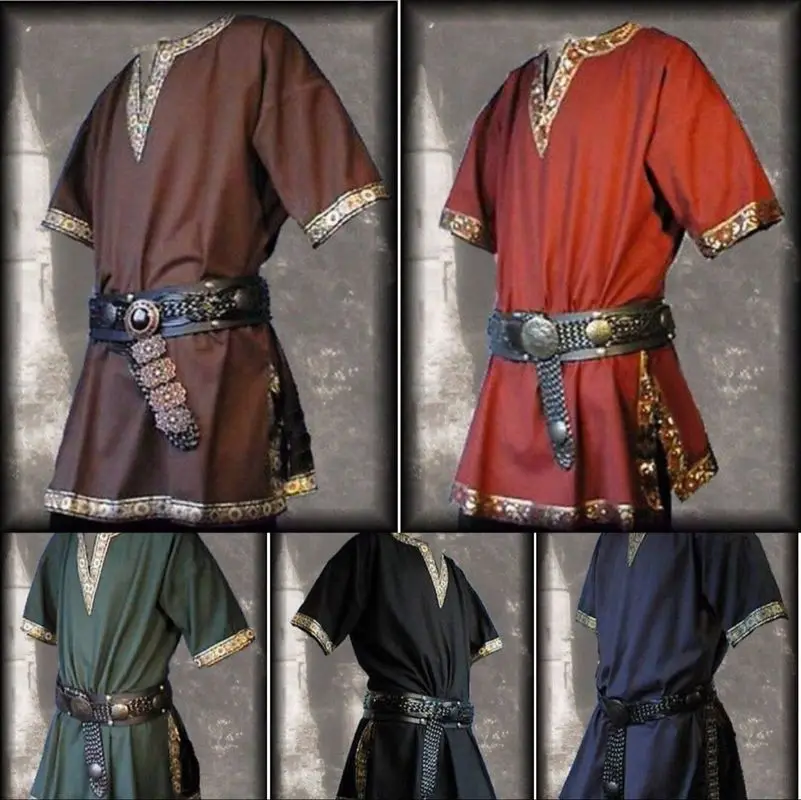 2020 New Short-sleeved V-neck Costume Medieval Costume Streetwear T Shirt Men Stranger Things Hip Hop Tshirt Harajuku T-shirt
2020 New Short-sleeved V-neck Costume Medieval Costume Streetwear T Shirt Men Stranger Things Hip Hop Tshirt Harajuku T-shirt