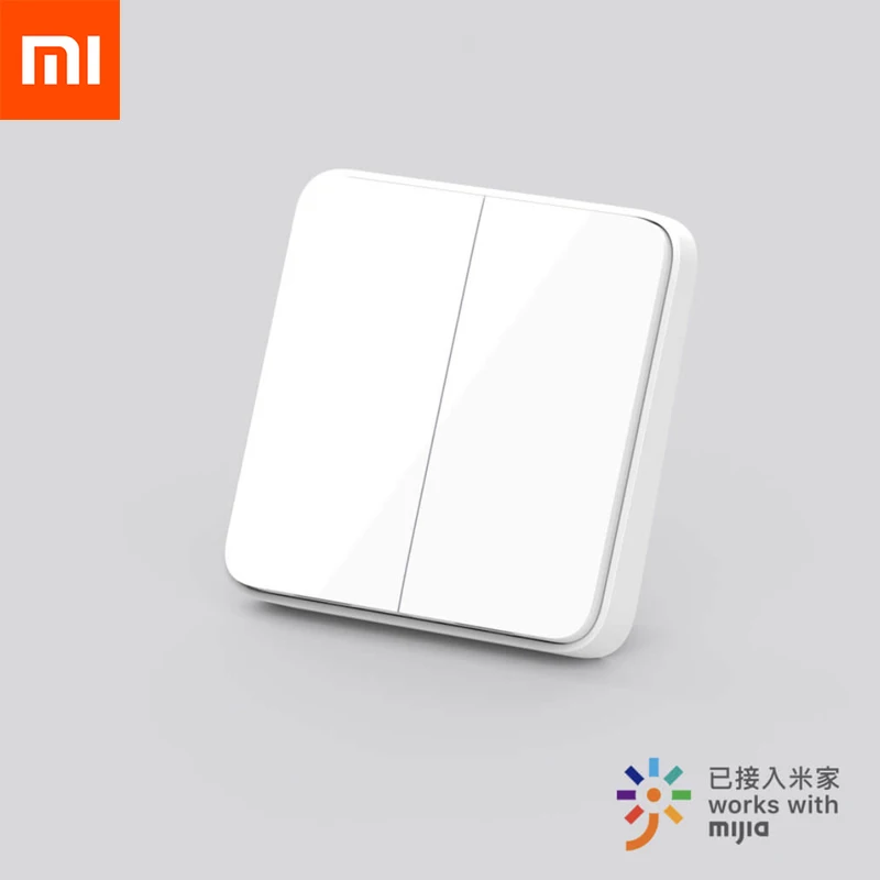 2020 новейший умный настенный выключатель Xiaomi Mijia версия для живой линии настенный выключатель обновление OTA умная связь работает с приложени...
2020 новейший умный настенный выключатель Xiaomi Mijia версия для живой линии настенный выключатель обновление OTA умная связь работает с приложени...
