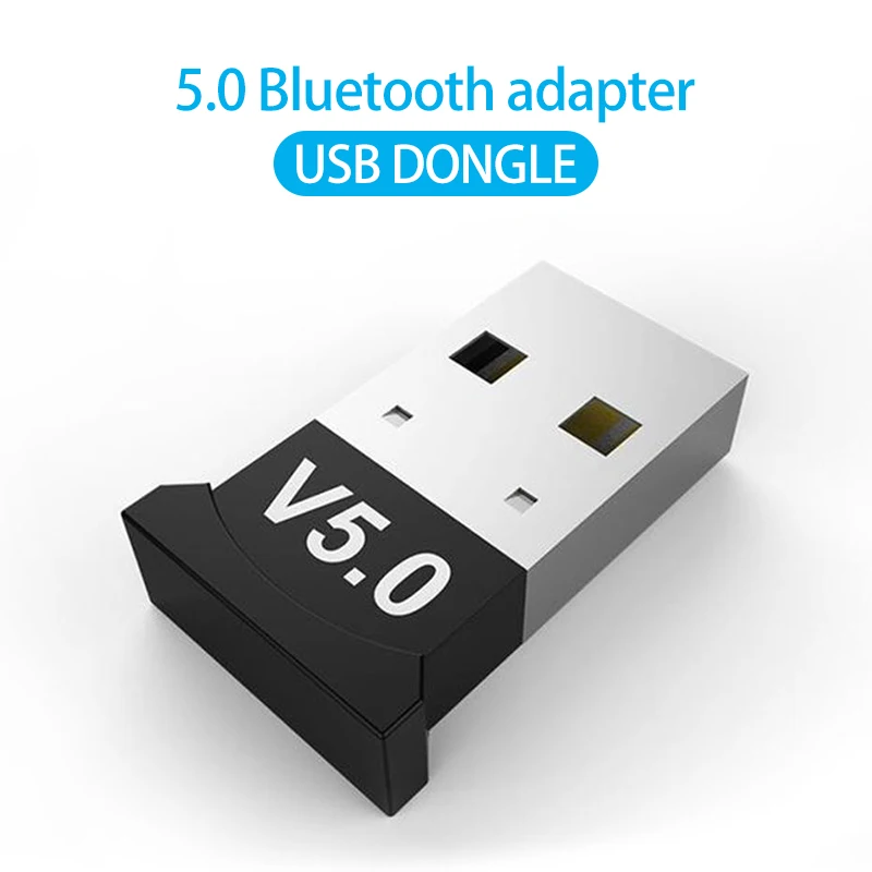 Bluetooth адаптер V5.0 беспроводной с USB портом и поддержкой 5 0|Беспроводные адаптеры| |