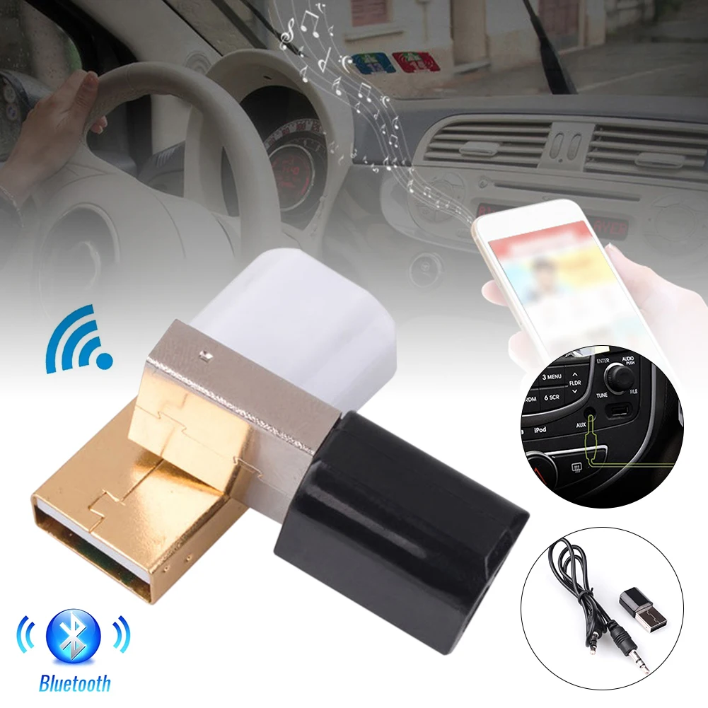 Mini 3.5MM Jack AUX Bluetooth Receiver Car Kit Auto Audio MP3 Music USB Dongle Adapter for Wireless Keyboard FM Radio Speaker
Mini 3.5MM Jack AUX Bluetooth Receiver Car Kit Auto Audio MP3 Music USB Dongle Adapter for Wireless Keyboard FM Radio Speaker