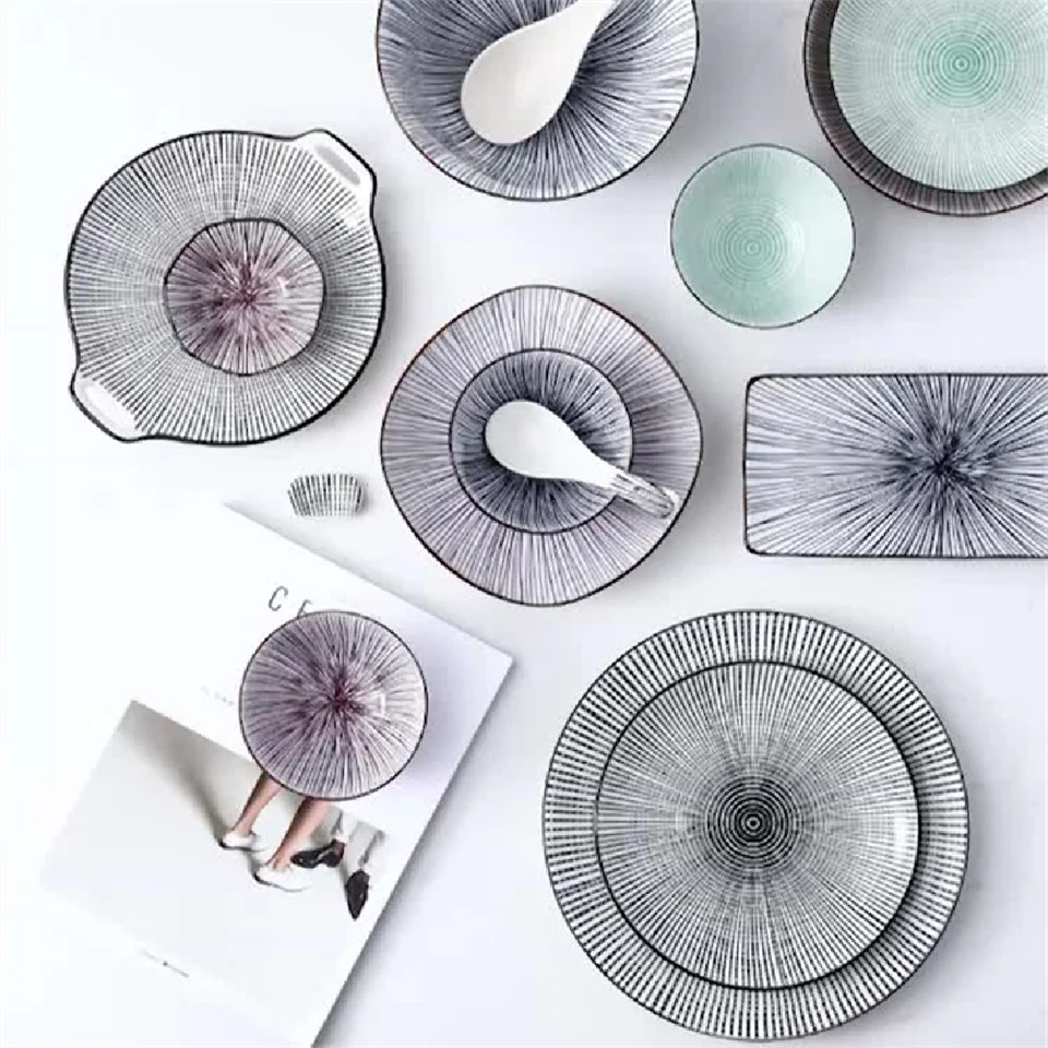 Japanese Ceramic Dish Home Salad Plate Dishes Nordic Creative Pasta Plate Fruit Dish Tableware Western Dessert Dishes Steak Dish
Japanese Ceramic Dish Home Salad Plate Dishes Nordic Creative Pasta Plate Fruit Dish Tableware Western Dessert Dishes Steak Dish