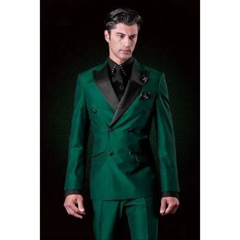 2021 Green Suit Mens Wedding Suits Custom Made Slim Fit Business Suit Men Fashion Groom Tuxedos 2 Piece Set (Jacket+Pants)
2021 Green Suit Mens Wedding Suits Custom Made Slim Fit Business Suit Men Fashion Groom Tuxedos 2 Piece Set (Jacket+Pants)