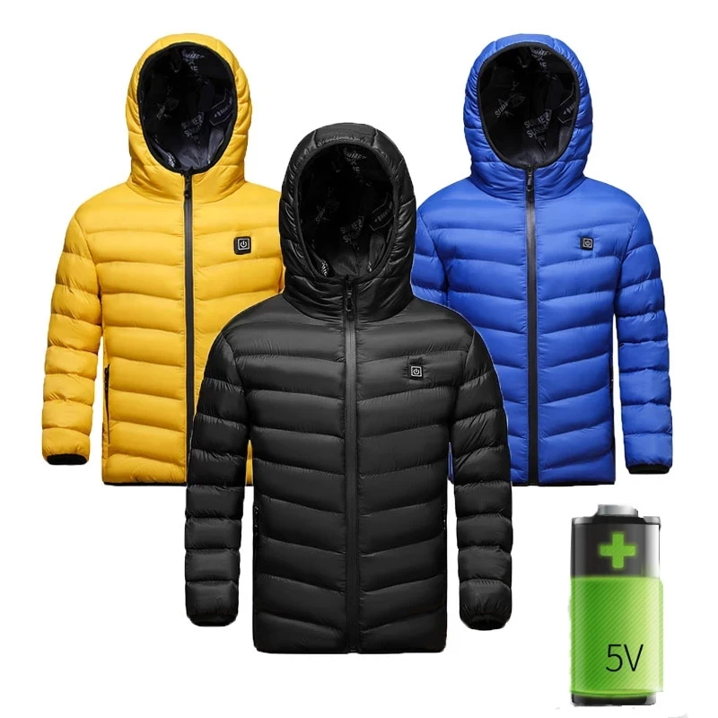 Boy Winter Heated Coat Thermal Jacket Cotton-padded Hiking Children's Usb Heated Padded Jacket Intelligent Constant Temperature
Boy Winter Heated Coat Thermal Jacket Cotton-padded Hiking Children's Usb Heated Padded Jacket Intelligent Constant Temperature