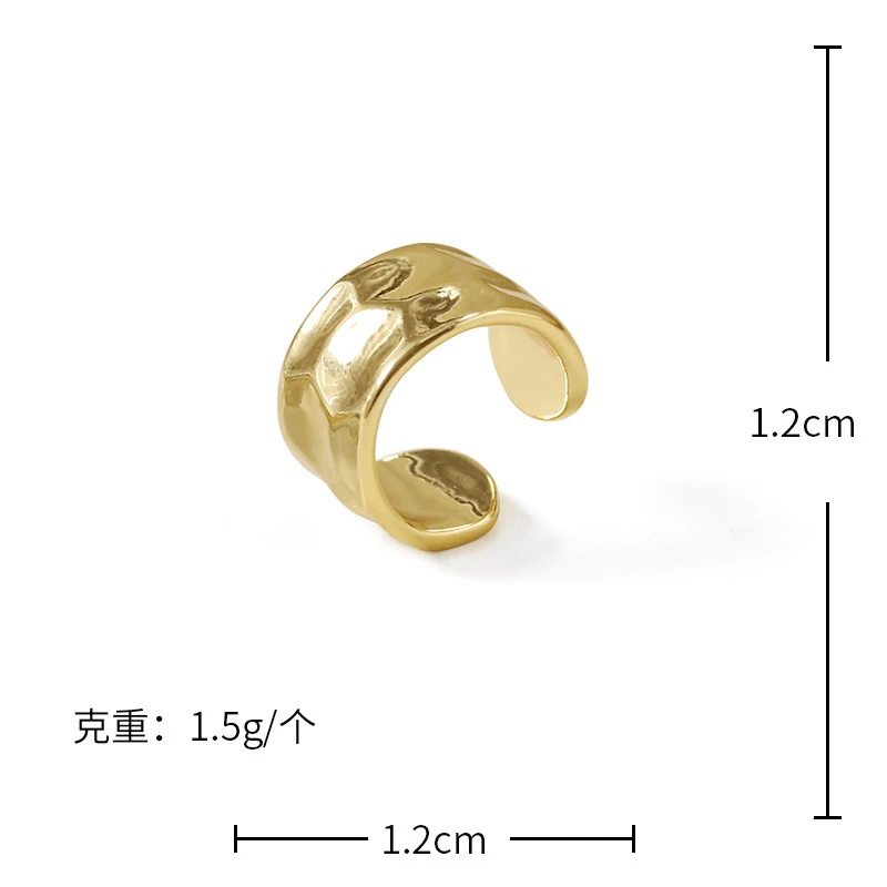 TOSAKO Earrings Simplicity Metal Ear Clip Gold Color Female Personality Minority Design
TOSAKO Earrings Simplicity Metal Ear Clip Gold Color Female Personality Minority Design