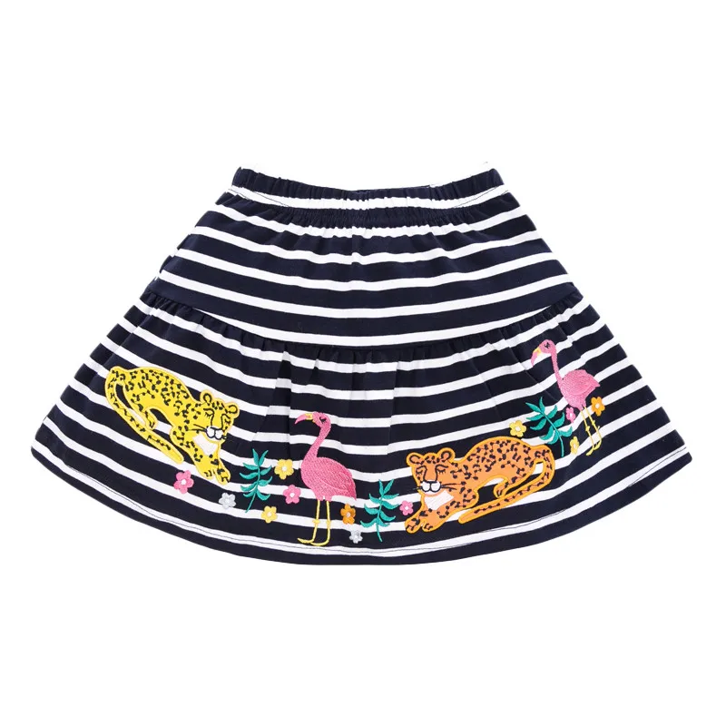 Little Maven New Summer Children Black Striped Leopard Flamingos Appliques Girls 2-7yrs Cotton Knitted Casual Sands Skirts
Little Maven New Summer Children Black Striped Leopard Flamingos Appliques Girls 2-7yrs Cotton Knitted Casual Sands Skirts