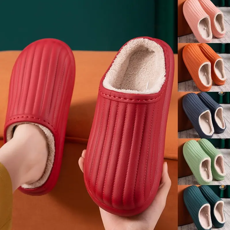 Waterproof Non-Slip Home Slippers Winter Warm Home Women Indoor Cotton Non-slips Ladies Soft Slippers Memory Foam Couples Shoes
Waterproof Non-Slip Home Slippers Winter Warm Home Women Indoor Cotton Non-slips Ladies Soft Slippers Memory Foam Couples Shoes