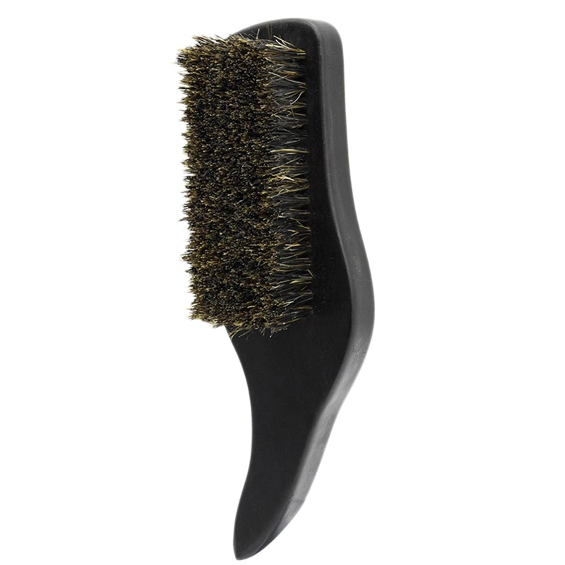 New Boar Bristle Beard Brush for Men Pro Wave Brush Curved 360 Waves Duet Hybrid Hair Brush
New Boar Bristle Beard Brush for Men Pro Wave Brush Curved 360 Waves Duet Hybrid Hair Brush