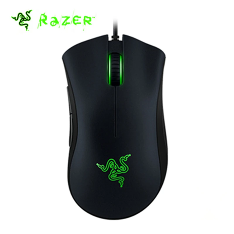 

Razer DeathAdder Essential Wired Gaming Mouse 6400 DPI Ergonomic Chroma Lighting Optimized 220 IPS ESports Mice