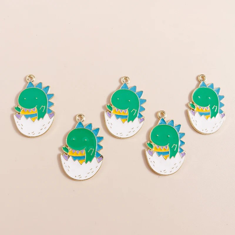 10pcs 20*31mm Cute Baby Dinosaur Egg Charms Necklaces Earrings Making Accessories Pendants Dinosaur DIY Jewelry Making Craft
10pcs 20*31mm Cute Baby Dinosaur Egg Charms Necklaces Earrings Making Accessories Pendants Dinosaur DIY Jewelry Making Craft