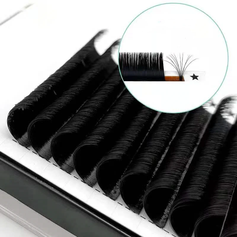 Easy Fan Volume Lashes Auto Bloom Individual Eyelash Extension Thick 8-22mm long fans soft makeup eyelash
Easy Fan Volume Lashes Auto Bloom Individual Eyelash Extension Thick 8-22mm long fans soft makeup eyelash