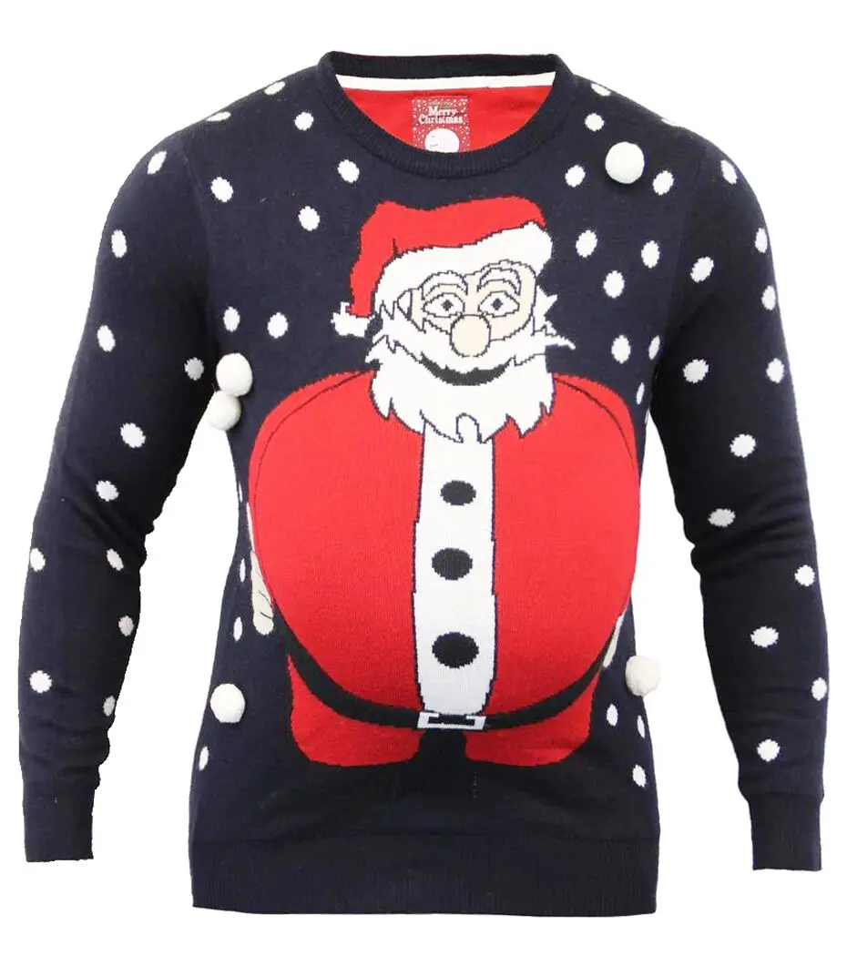 Mens Christmas Jumper Xmas Knitted SANTA 3D Novelty Sweater Size S M L XL Red
Mens Christmas Jumper Xmas Knitted SANTA 3D Novelty Sweater Size S M L XL Red