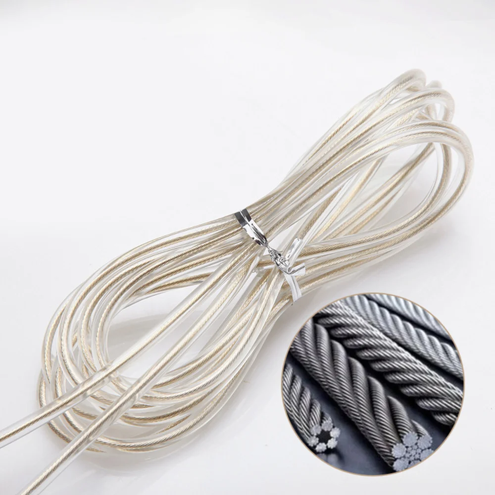 4pcs Fitness Adjustable Handle Skipping Rope Steel Wire Jump Rope Sports Accessory for Children Students Adults (Grey,
4pcs Fitness Adjustable Handle Skipping Rope Steel Wire Jump Rope Sports Accessory for Children Students Adults (Grey,