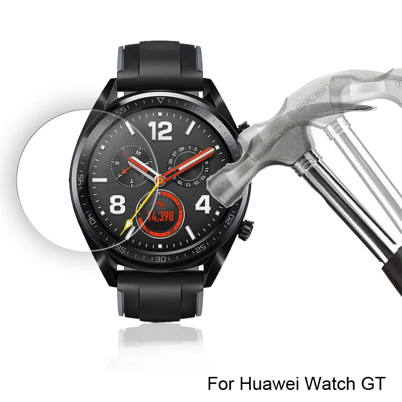 2 шт./лот твердость 9H защита экрана от царапин для Huawei Watch GT Защитная пленка