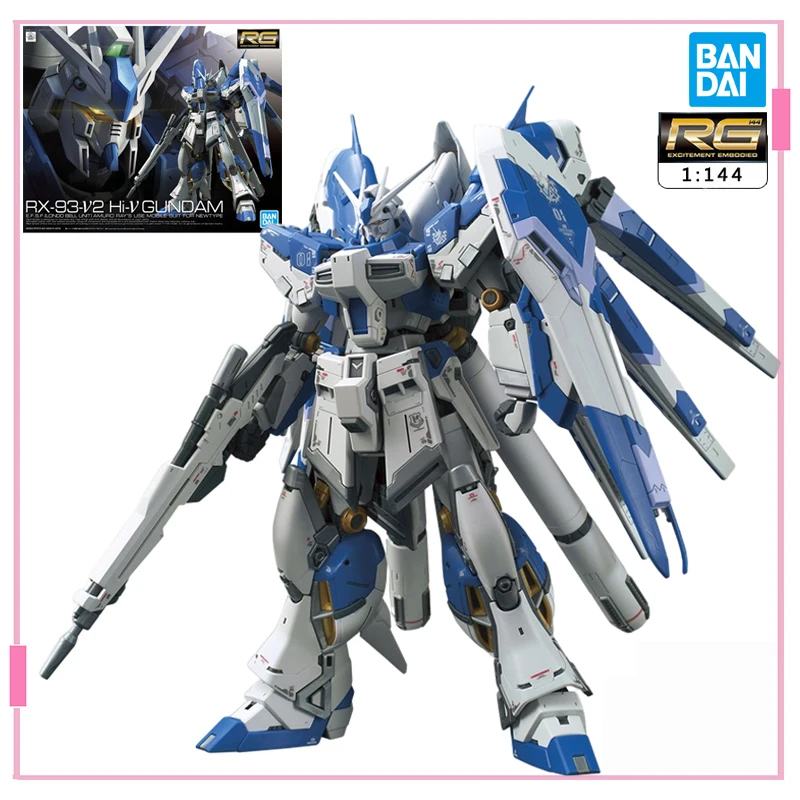 Bandai Gundam RX-93-ν2 Hi-v-Gundam 1/144 Anime Action Figures Assembly Metal Coloring Collectable Model Toys Birthday Gifts
Bandai Gundam RX-93-ν2 Hi-v-Gundam 1/144 Anime Action Figures Assembly Metal Coloring Collectable Model Toys Birthday Gifts