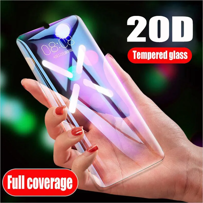 20D закаленное стекло для huawei P30 P20 Pro mate 10 20 Lite защита экрана P10 полное покрытие