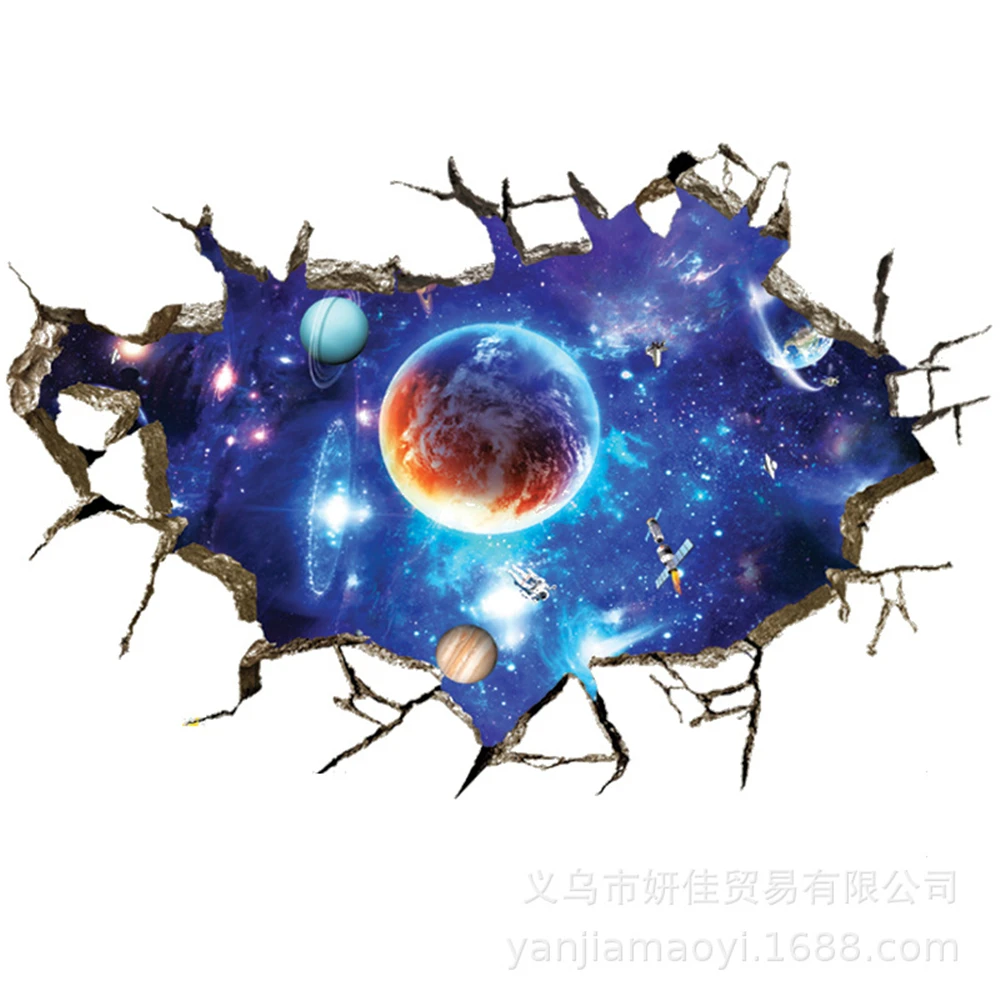 3D Space Star PVC Wall Stickers Door Sticker Bedroom Living Room Decor Home Decoration Accessories
3D Space Star PVC Wall Stickers Door Sticker Bedroom Living Room Decor Home Decoration Accessories