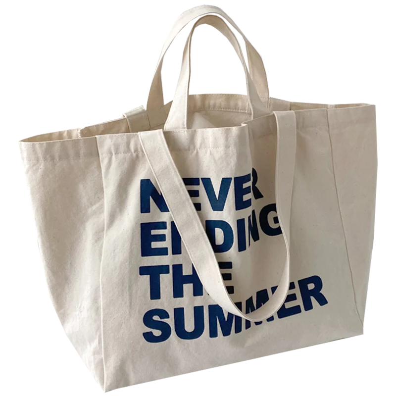 Large capacity canvas bag women's single shoulder portable student school bag shopping bag commuter tote bag
Large capacity canvas bag women's single shoulder portable student school bag shopping bag commuter tote bag