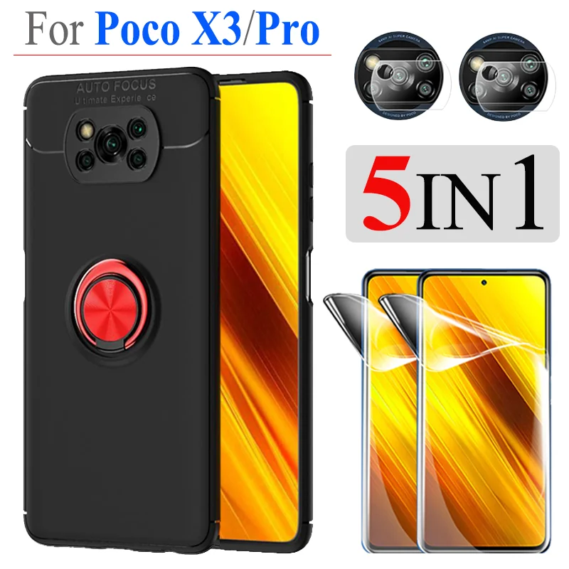CAPOFTU Ring Phone Case on Xiaomi Poco X3 Pro Screen Protector Hydrogel Film Poco+X3+NFC Shockproof Cover Poko X3 Pro Matte Case
CAPOFTU Ring Phone Case on Xiaomi Poco X3 Pro Screen Protector Hydrogel Film Poco+X3+NFC Shockproof Cover Poko X3 Pro Matte Case