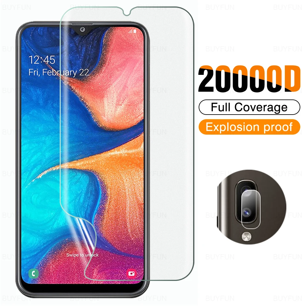 2 в 1 матовая Гидрогелевая Защитная пленка для Samsung Galaxy A20 A30 On Samsun A 30 20, Защитная пленка для экрана с полным покрытием, стекло для камеры
2 в 1 матовая Гидрогелевая Защитная пленка для Samsung Galaxy A20 A30 On Samsun A 30 20, Защитная пленка для экрана с полным покрытием, стекло для камеры