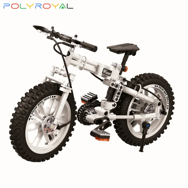 Polyroyal Building Blocks foldable bicycle 242 PCS MOC Model Educational Bricks kid toys Christmas birthday gifts 7072
Polyroyal Building Blocks foldable bicycle 242 PCS MOC Model Educational Bricks kid toys Christmas birthday gifts 7072