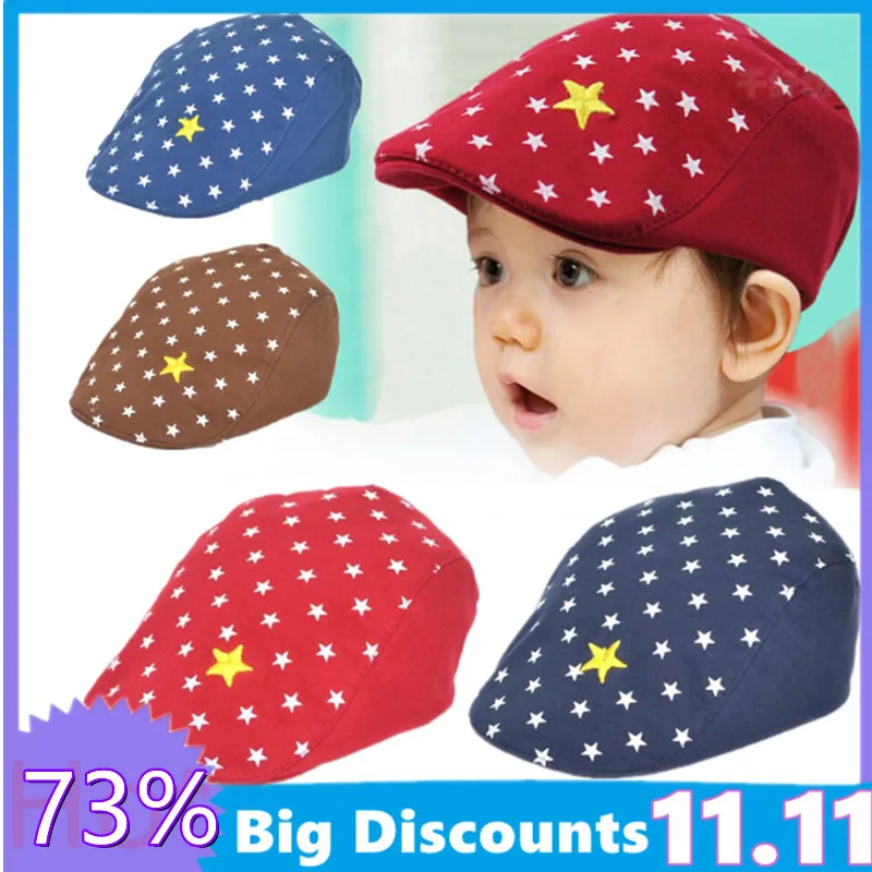 1-3 years old Children's Berets Cotton Little Star Embroidery Printing Dome Hats Unisex Wild Octagonal Cap Baseball Cap Baby Hat
1-3 years old Children's Berets Cotton Little Star Embroidery Printing Dome Hats Unisex Wild Octagonal Cap Baseball Cap Baby Hat