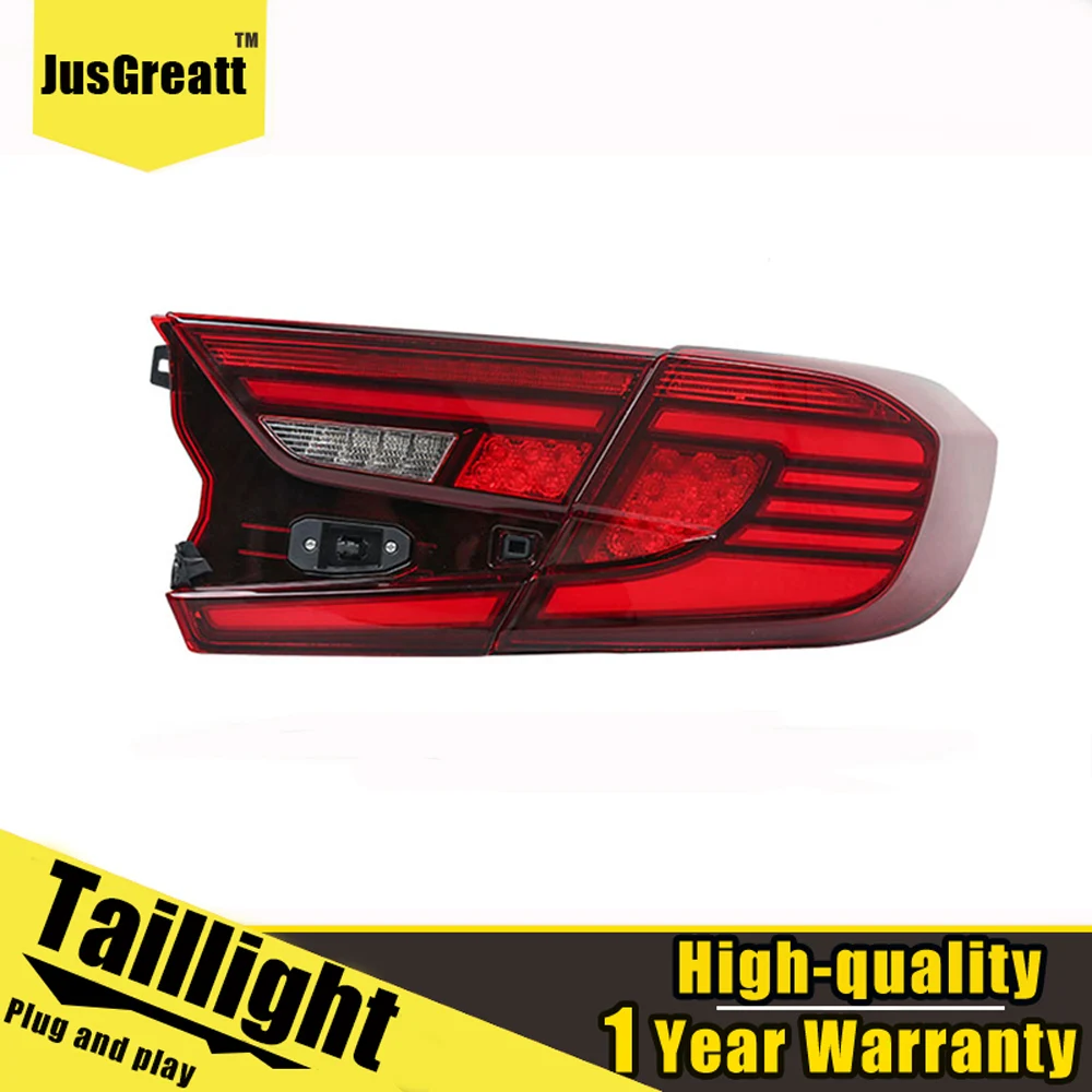 2pcs Car Styling for Honda accord 2018-2019 tail lights assembly All LED Rear Lamp+ dynamic turn signal +reverse light
2pcs Car Styling for Honda accord 2018-2019 tail lights assembly All LED Rear Lamp+ dynamic turn signal +reverse light