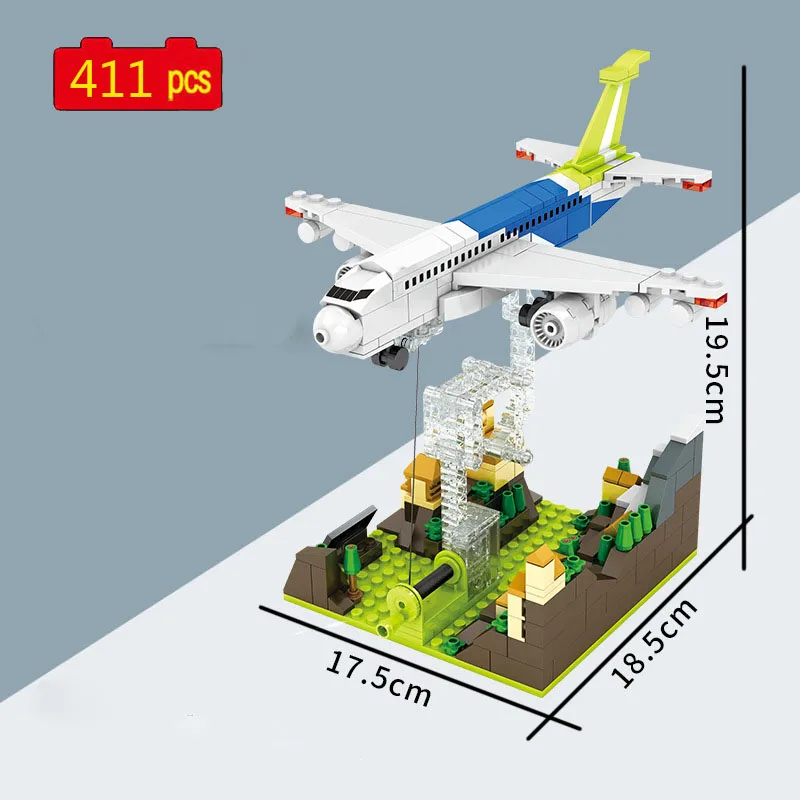 Military series C919 medium passenger aircraft Anti-gravity balance frame soldier SWAT Building Blocks Bricks Toys Gifts
Military series C919 medium passenger aircraft Anti-gravity balance frame soldier SWAT Building Blocks Bricks Toys Gifts