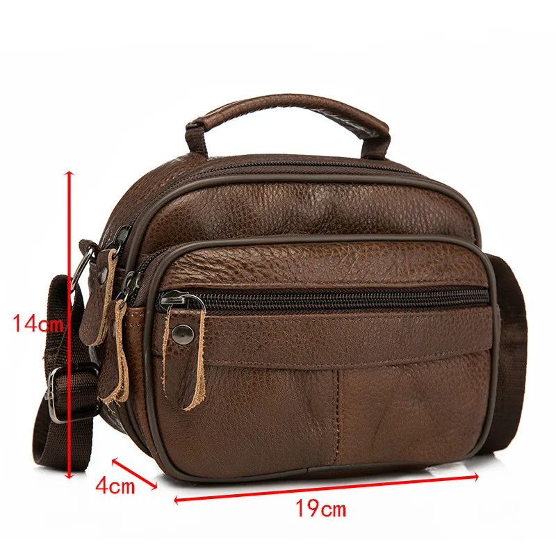 WESTCREEK Brand Oil Wax Genuine Leather Retro Men Shoulder Bags Male Messenger Bag Small Casual Handbags for Men 
WESTCREEK Brand Oil Wax Genuine Leather Retro Men Shoulder Bags Male Messenger Bag Small Casual Handbags for Men