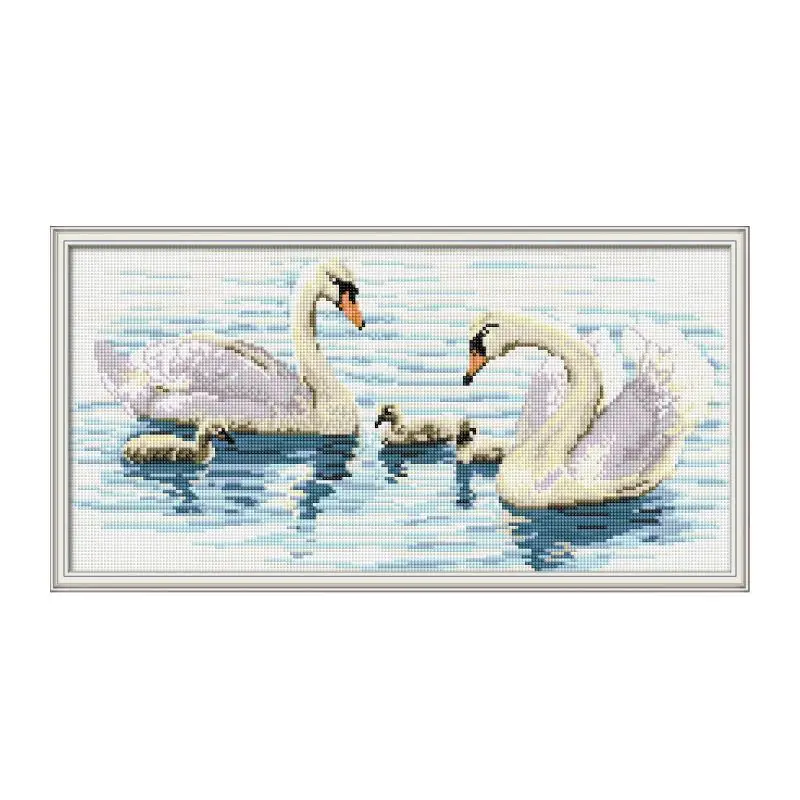 White swan 3 cross stitch kit Square Round Drill stitching embroidery DIY handmade needlework
White swan 3 cross stitch kit Square Round Drill stitching embroidery DIY handmade needlework