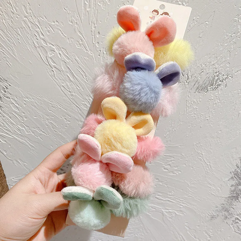 5PCS Simple Cute Colorful Plush Bow Rubber Band Hair Rope Kids Hair Accessories Sweet Kids Hair Ornament Hair Rope
5PCS Simple Cute Colorful Plush Bow Rubber Band Hair Rope Kids Hair Accessories Sweet Kids Hair Ornament Hair Rope