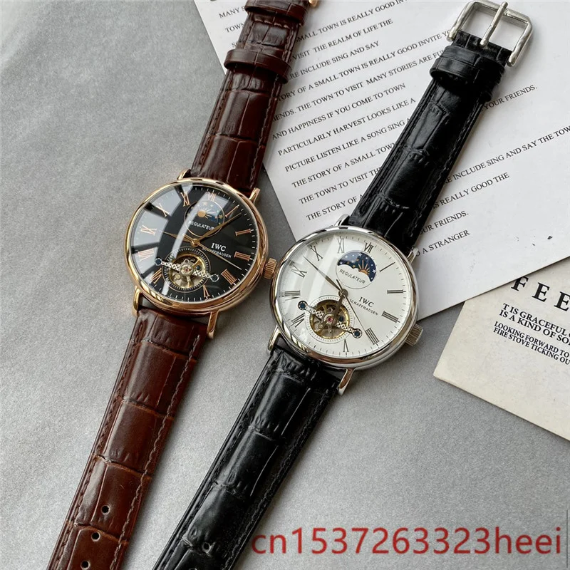 IWC watch men's skeleton automatic mechanical AAA watch gold skeleton retro men's women watch quartz watch
IWC watch men's skeleton automatic mechanical AAA watch gold skeleton retro men's women watch quartz watch