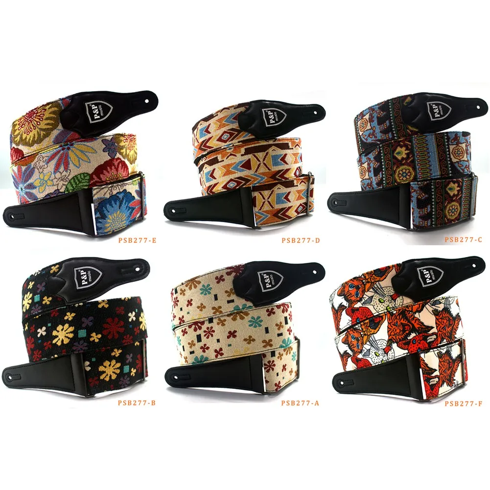 P&P Adjustable Embroidered Cotton Guitar Strap 95-160cm Length For Electric Acoustic Guitar Bass Color Unique Guitar Accessory
P&P Adjustable Embroidered Cotton Guitar Strap 95-160cm Length For Electric Acoustic Guitar Bass Color Unique Guitar Accessory